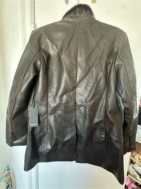 Forever 21 women’s Dark Brown Leather Jacket